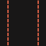 Black-Orange Stitch