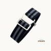 Black-Grey Bonded Paratrooper Strap