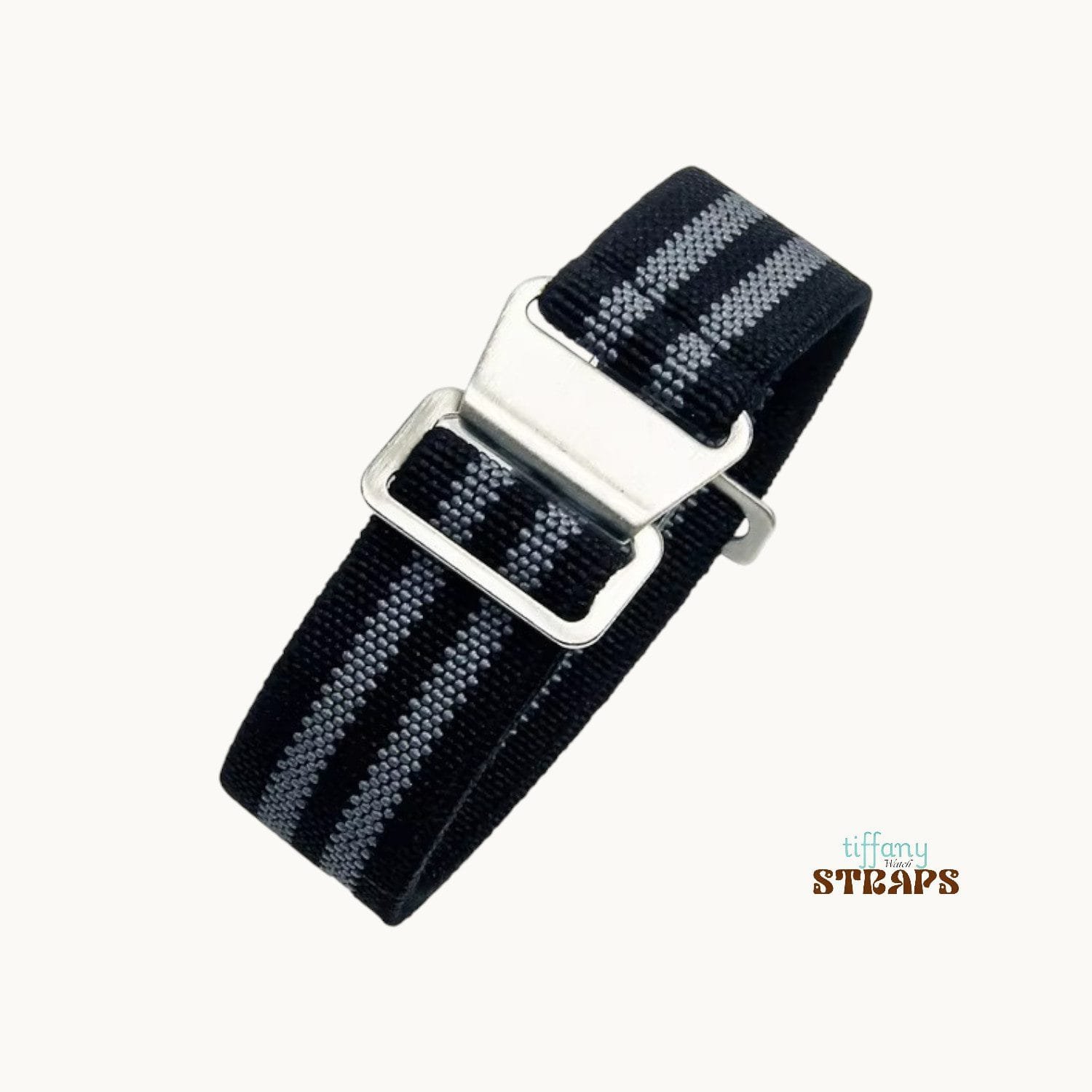 Black-Grey Bonded Paratrooper Strap