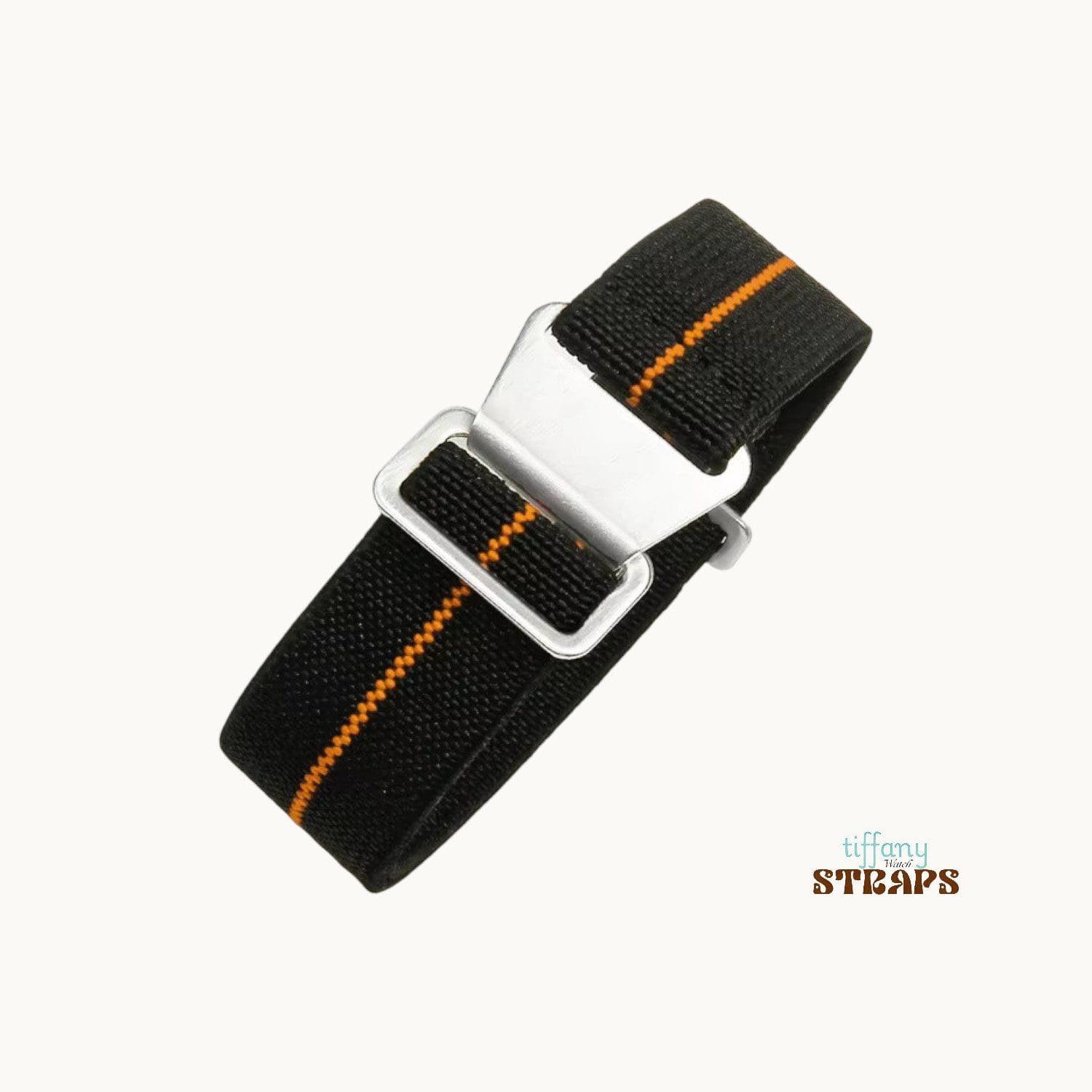 Black-Orange Paratrooper Strap
