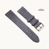 Suede Leather Straps Dark Grey