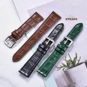 Premium Bamboo-Pattern Leather