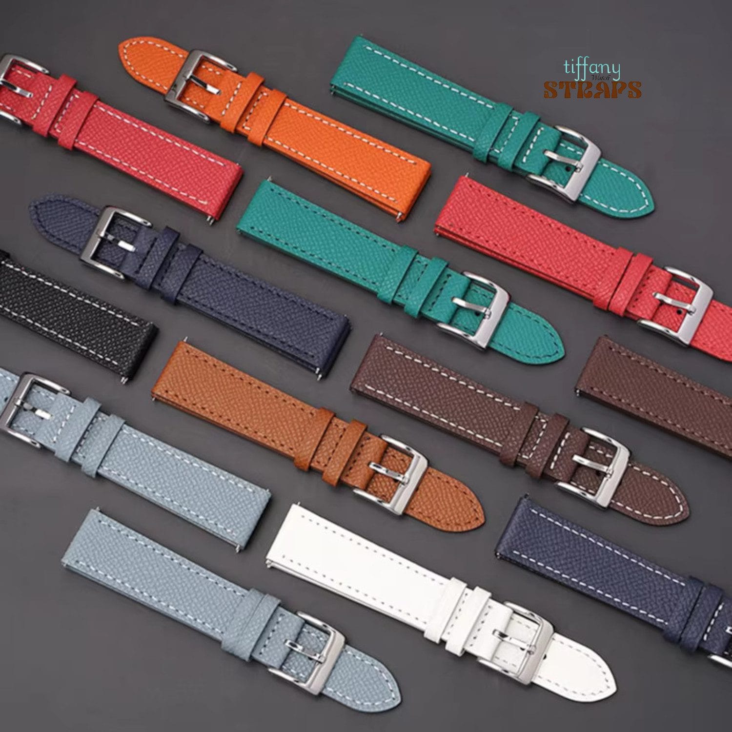 Epsom Leather Straps