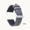 Pull-Up Matte Leather Straps Grey