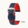 Two-Tone FKM Sailcloth Blue Red