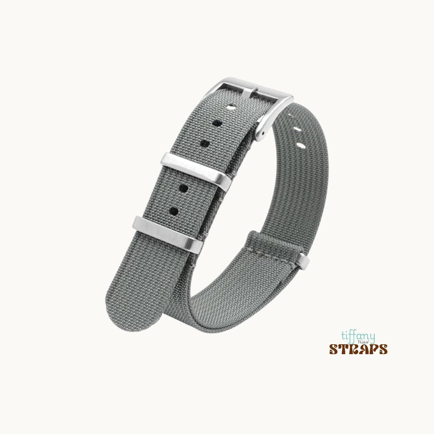 Ribbed Nato watch strap