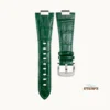 PRX Leather Strap Green Colour with Quick Release