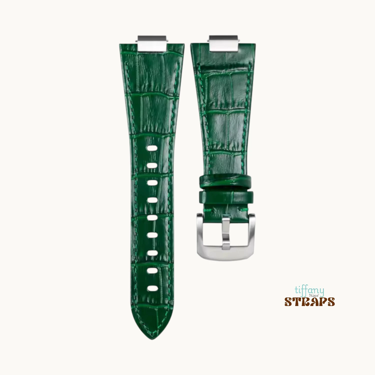 PRX Leather Strap Green Colour with Quick Release
