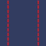 Blue-Red Stitch