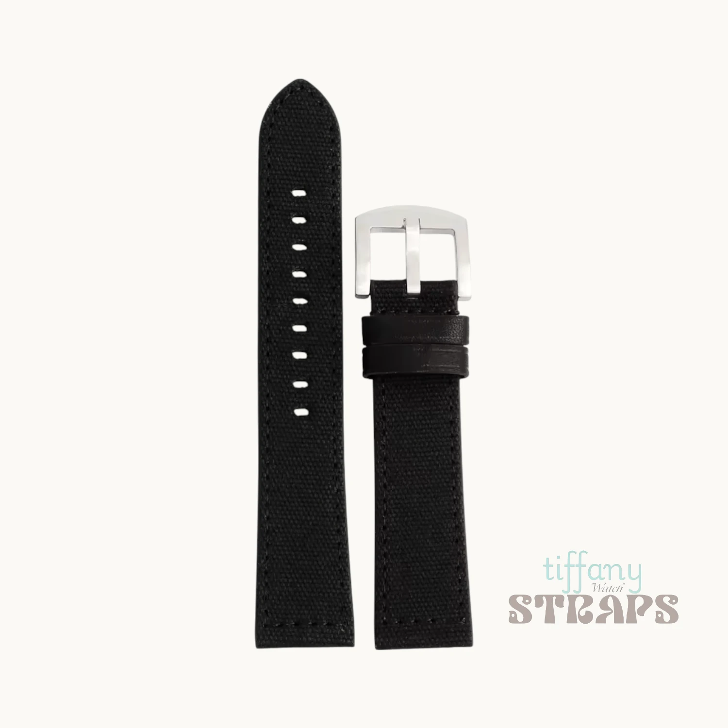 Gradiant Canvas Strap Black