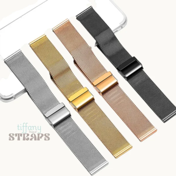 Milanese Mesh Bracelet with Quick release by Tiffany Watch Straps