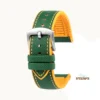 Dual-Tone FKM Green-Yellow