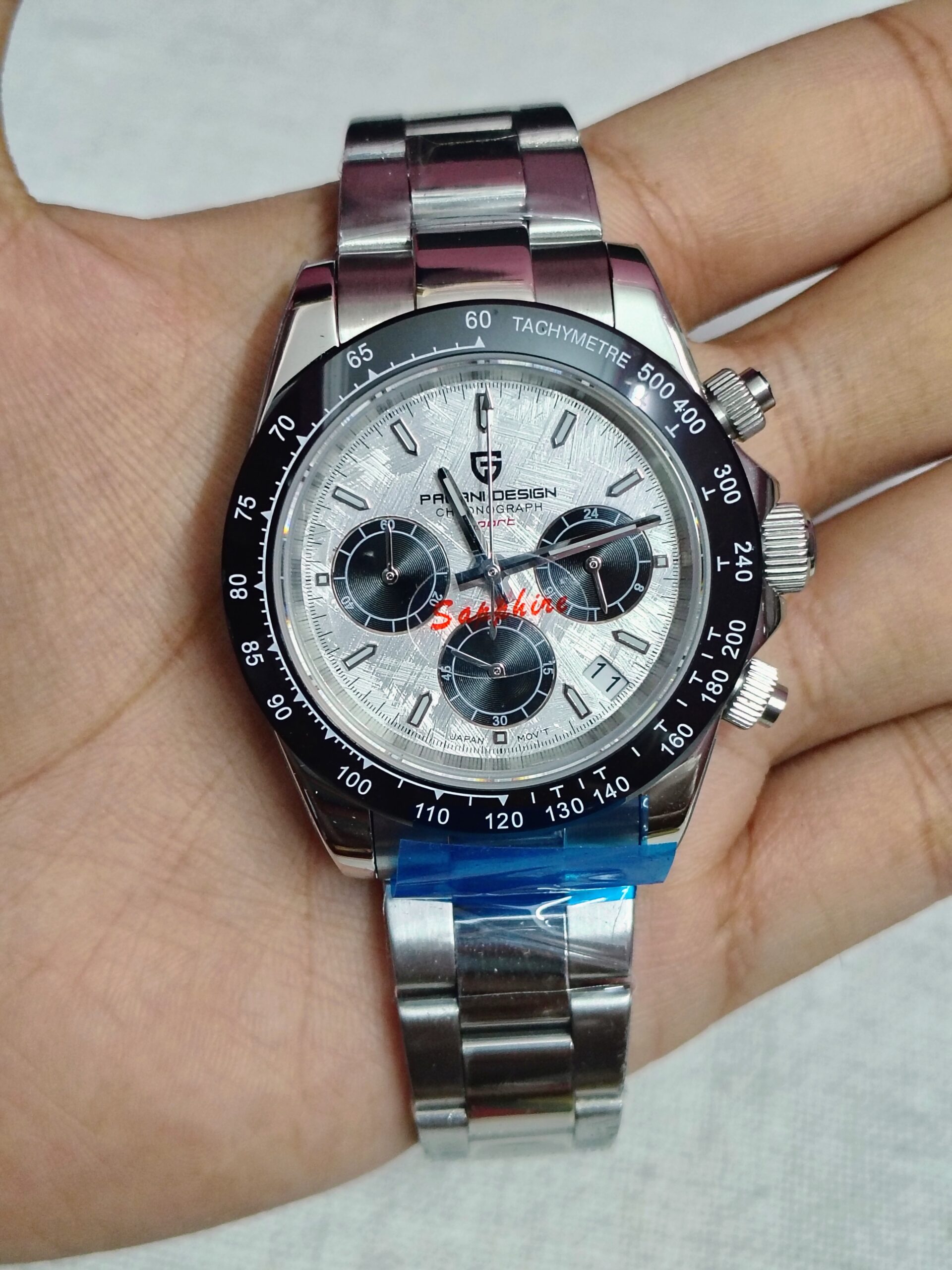Pagani Design PD-1644 Meteorite in India by Tiffany Watch Straps