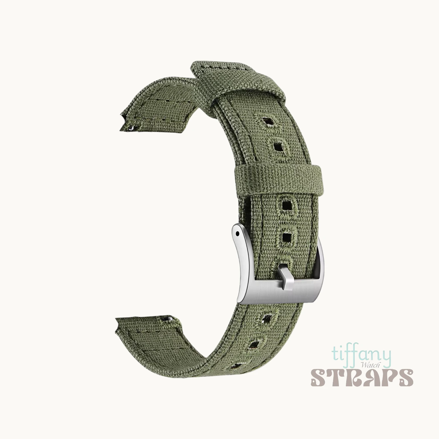 Military Canvas Strap Green