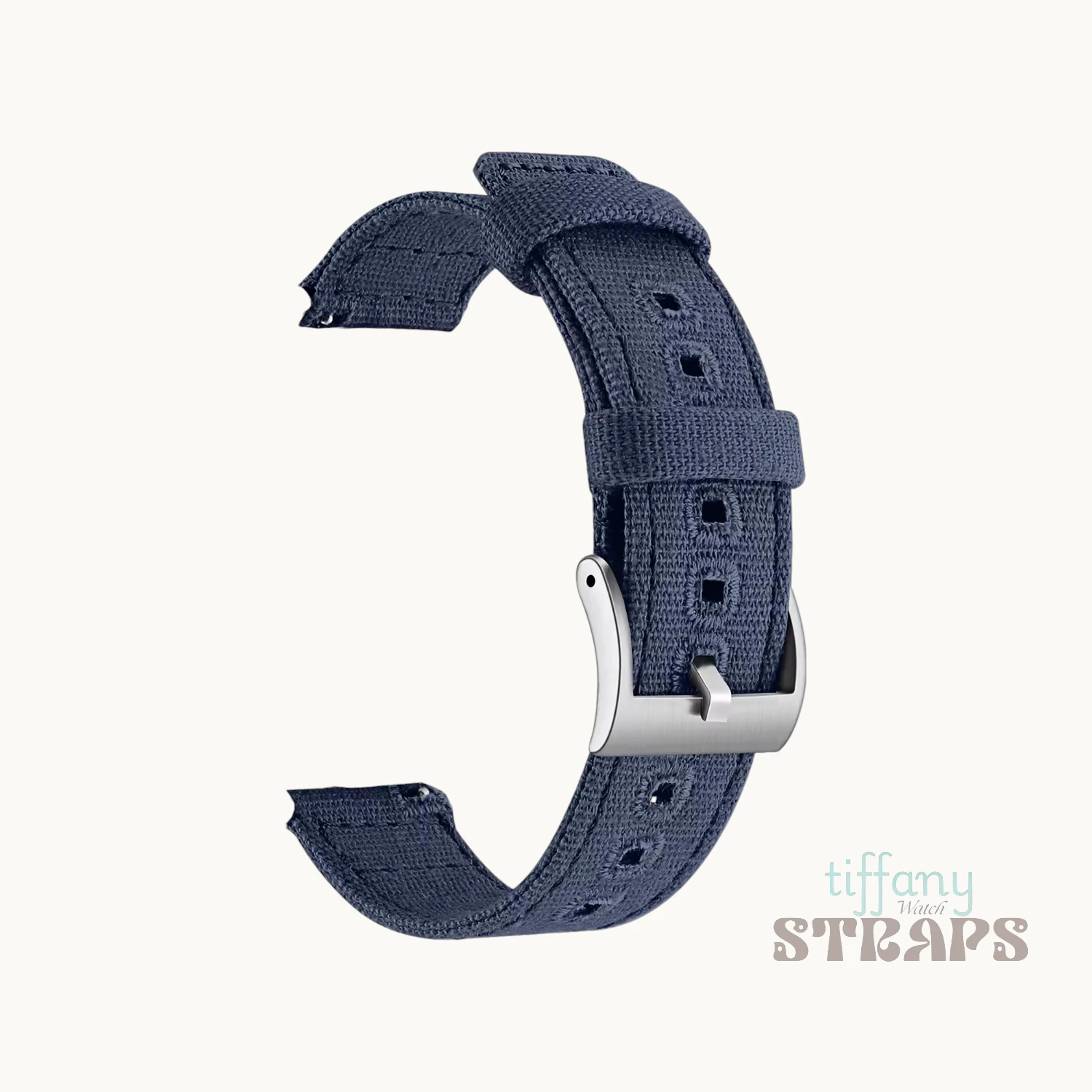Military Canvas Strap Blue