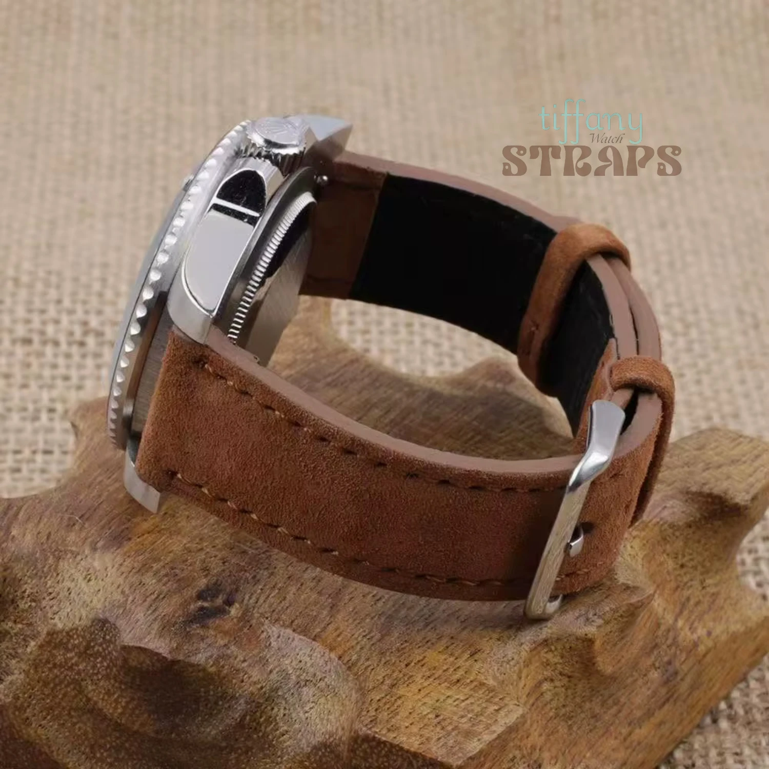 Nuback Suede Leather Strap - Image 10