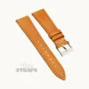 Pull-up Matte Leather Strap Tan Pull-up Matte Leather Strap Tan