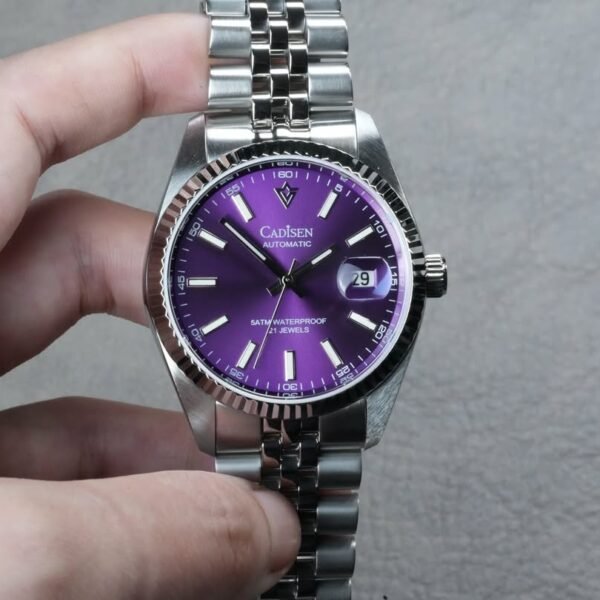 Cadisen C8053 Purple (Automatic) in India by Tiffany Watch Straps