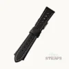 Black Oil-wax Racing Strap