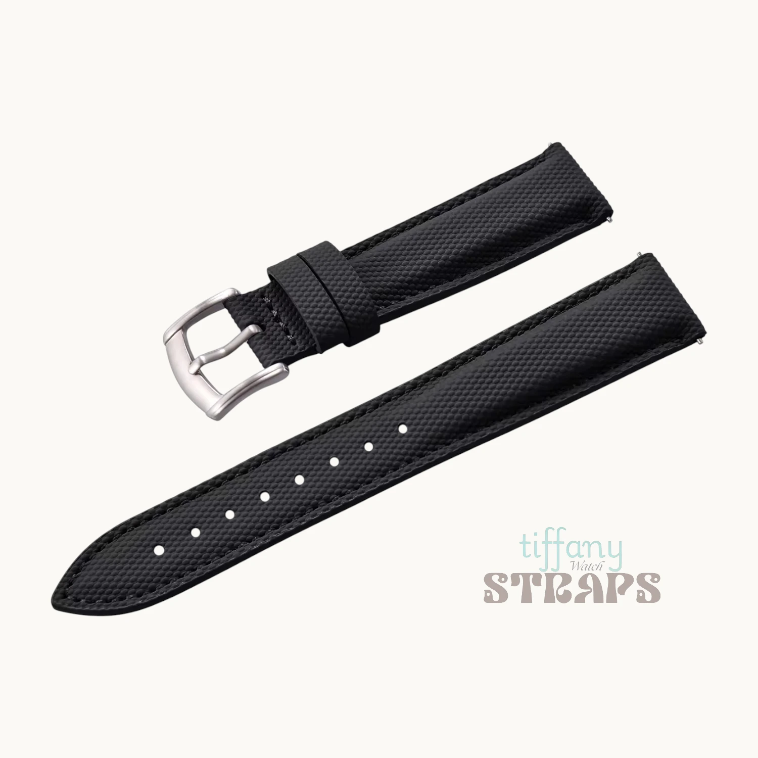 Black Sailcloth Signature Strap