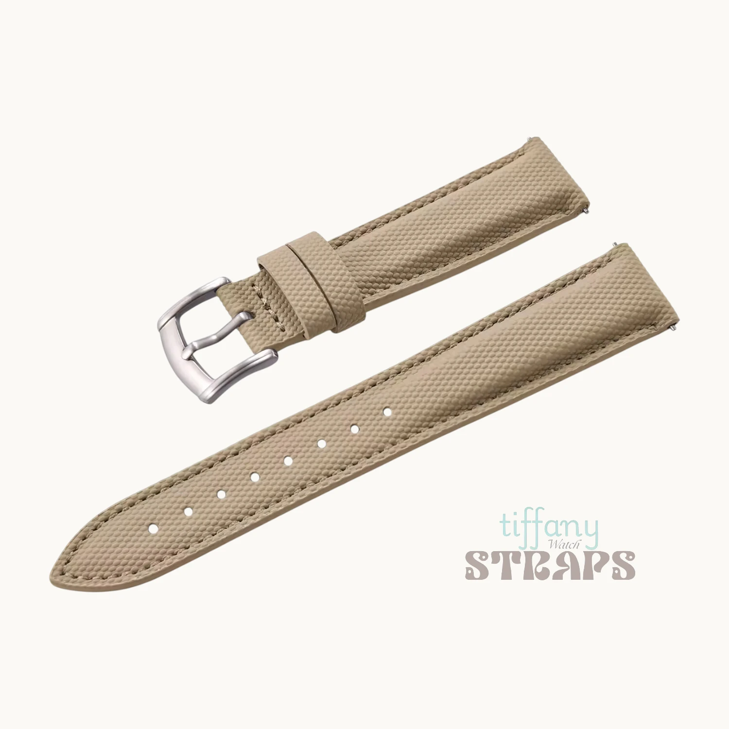 Khaki Sailcloth Signature Strap