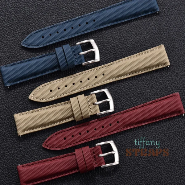 Sailcloth Signature Strap by Tiffany watch straps
