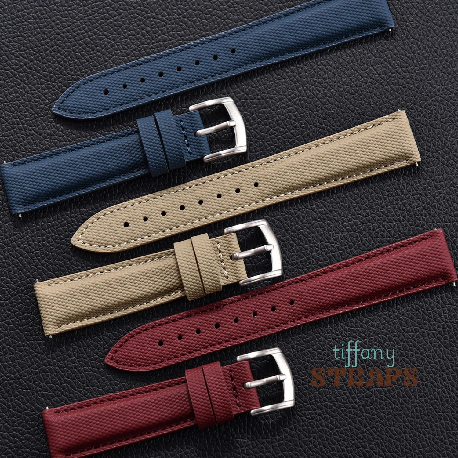 Sailcloth Signature Strap by Tiffany watch straps