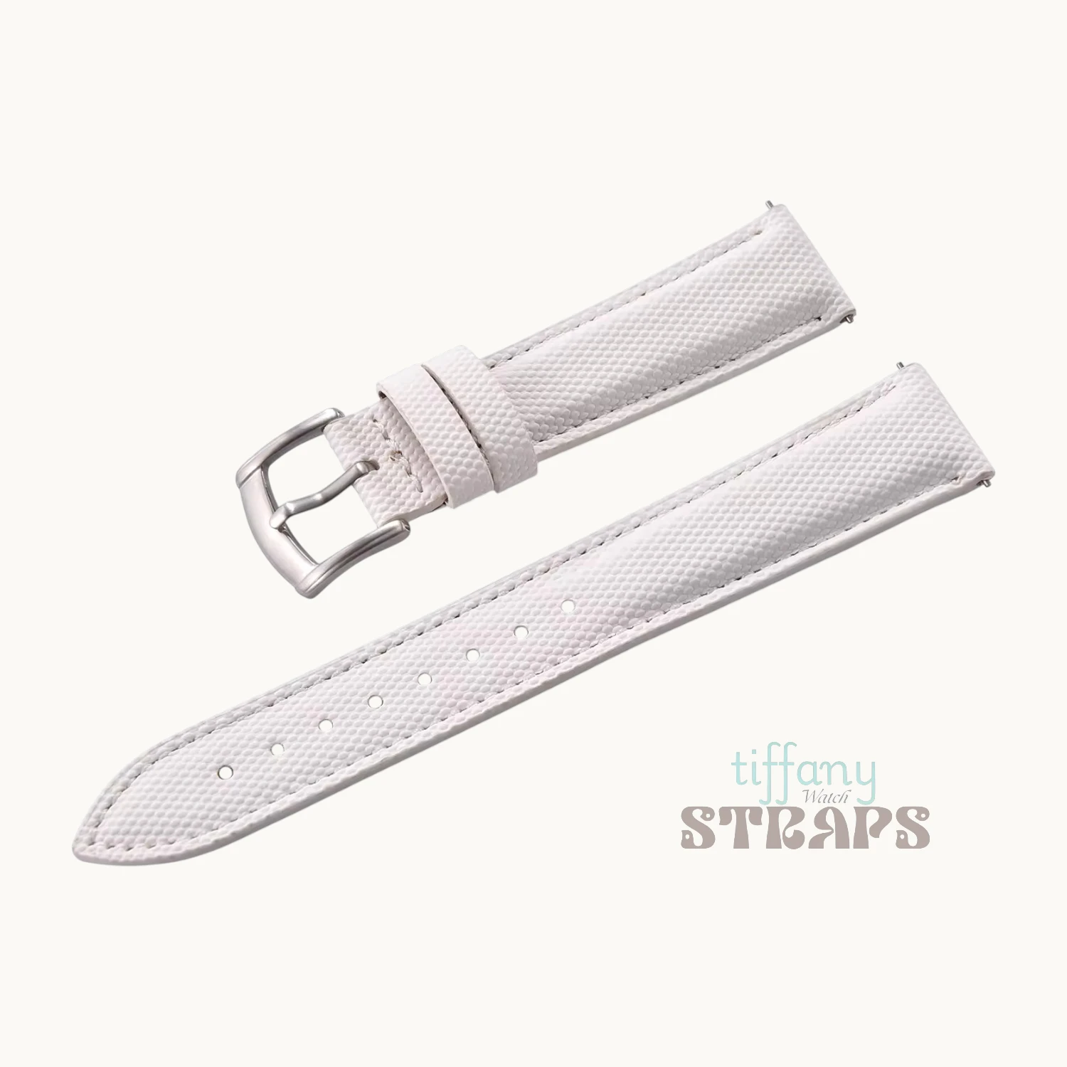 White Sailcloth Signature Strap