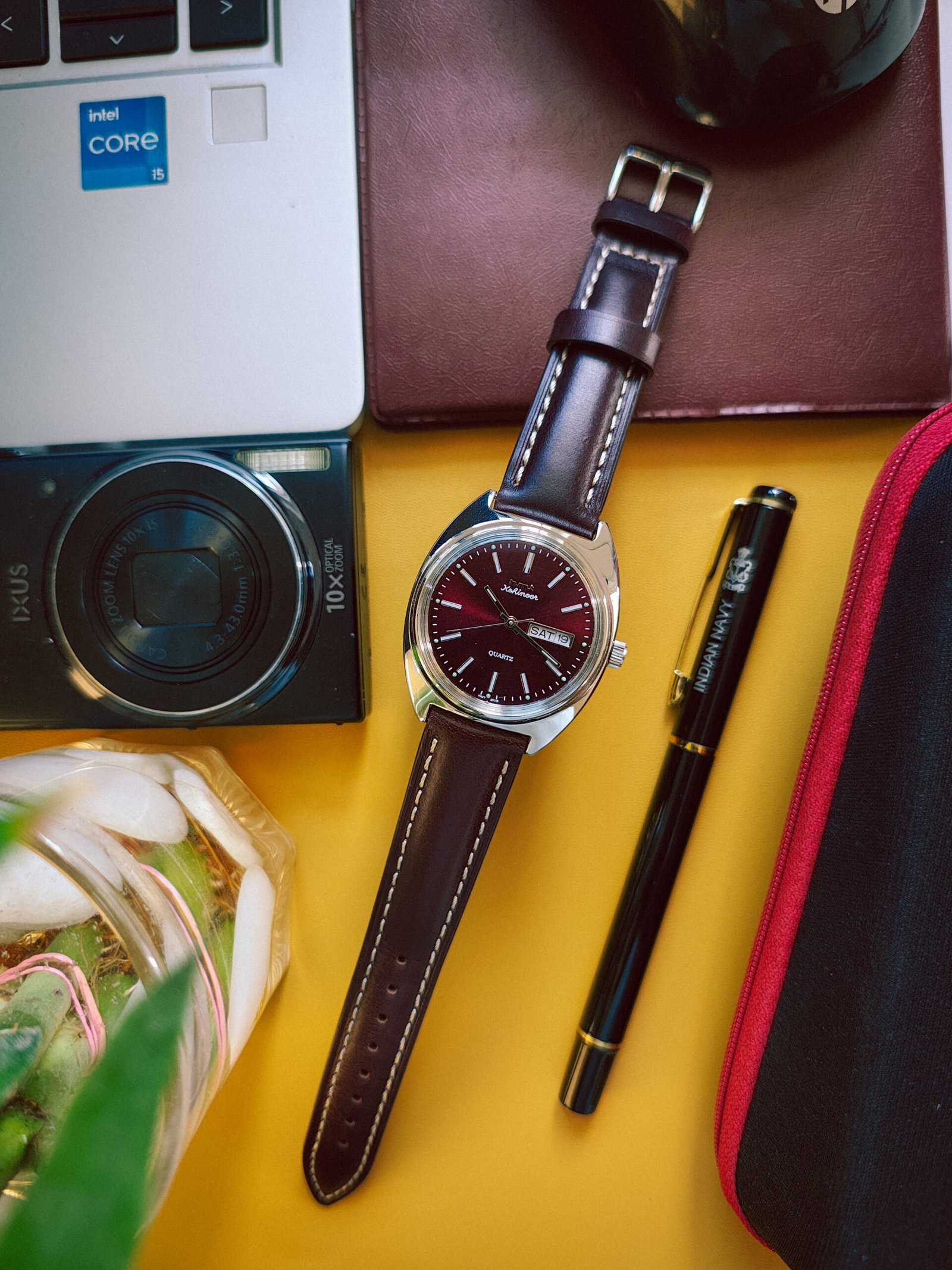 Pull-up Padded Leather Strap by Tiffany Watch Straps