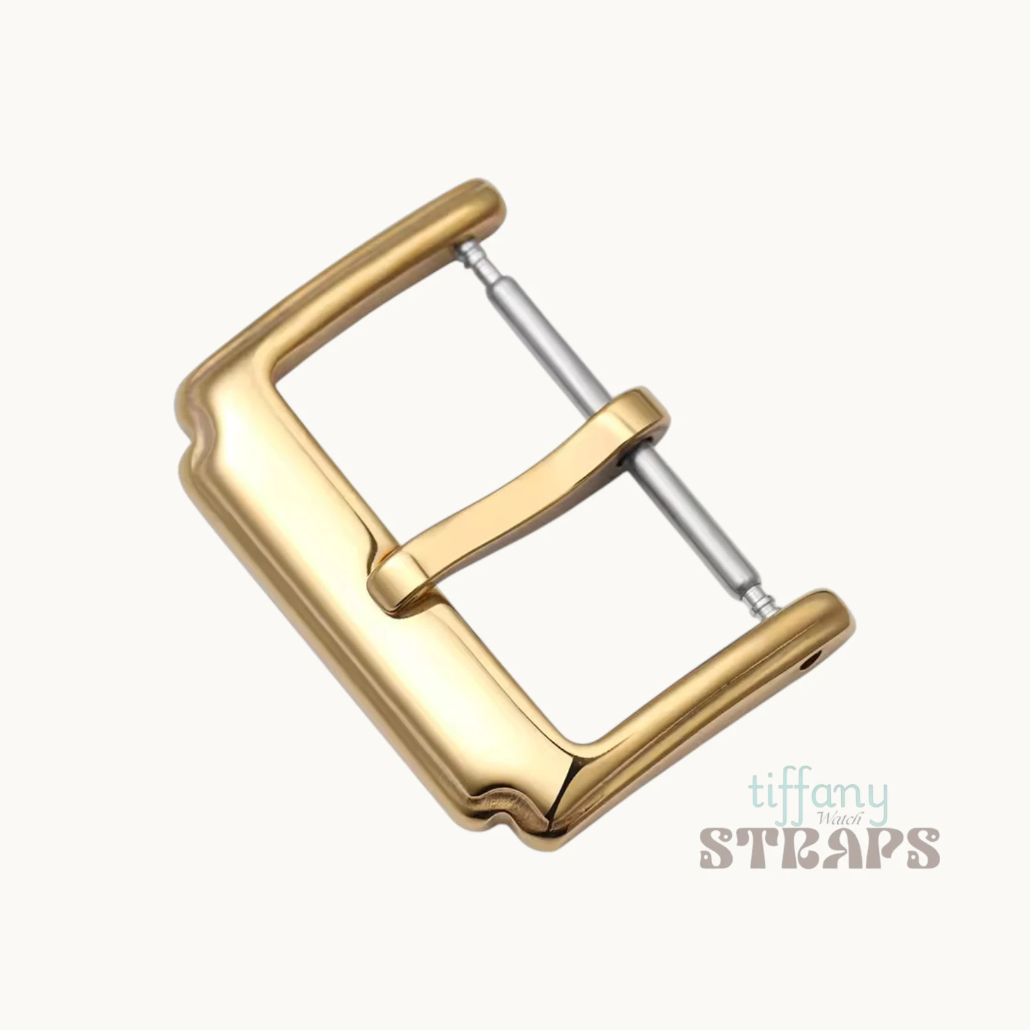 Arched Tang Buckle Gold