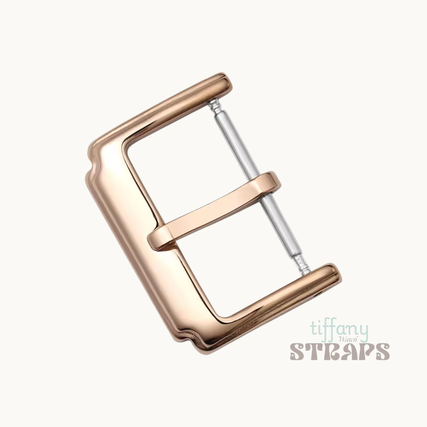Arched Tang Buckle Rose Gold