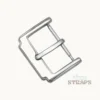 Arched Tang Buckle Silver