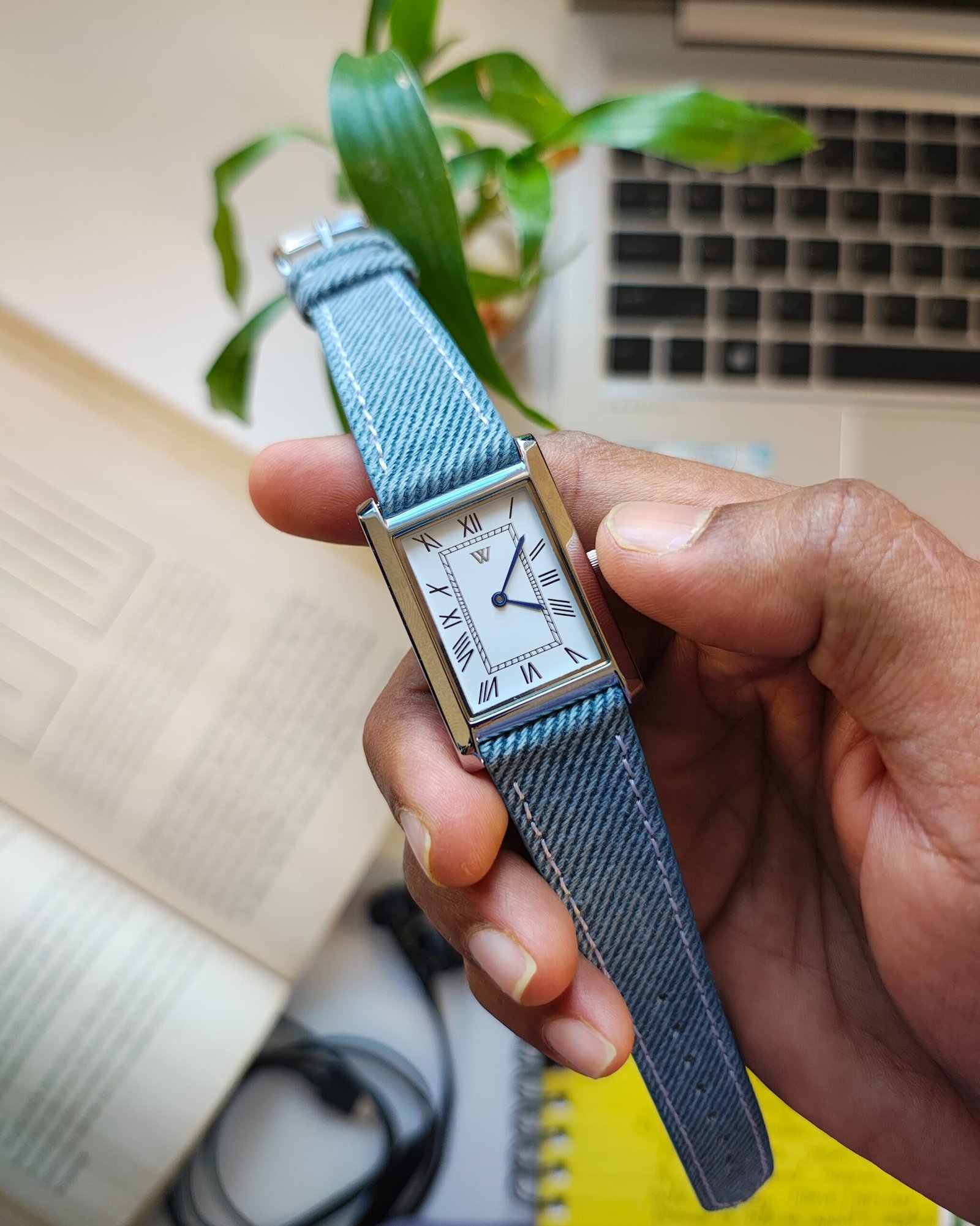 Light Blue Denim Strap