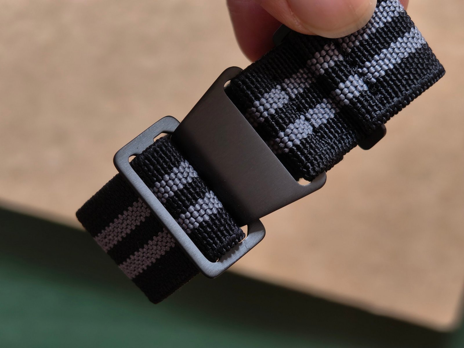 Parachute Paratrooper Straps Black Hardwareby Tiffany Watch Straps