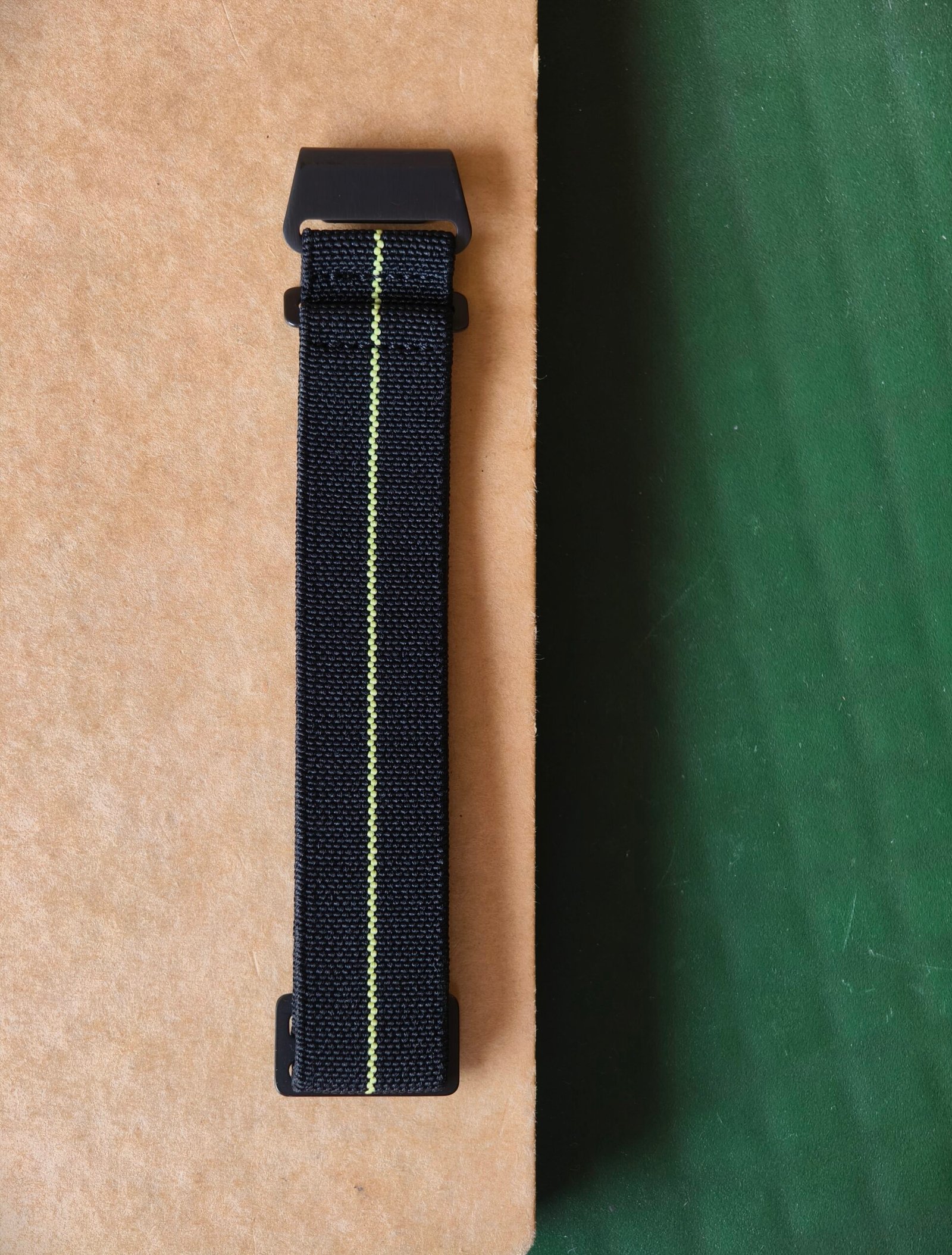Black-Yellow Bond Parachute Paratrooper Strap