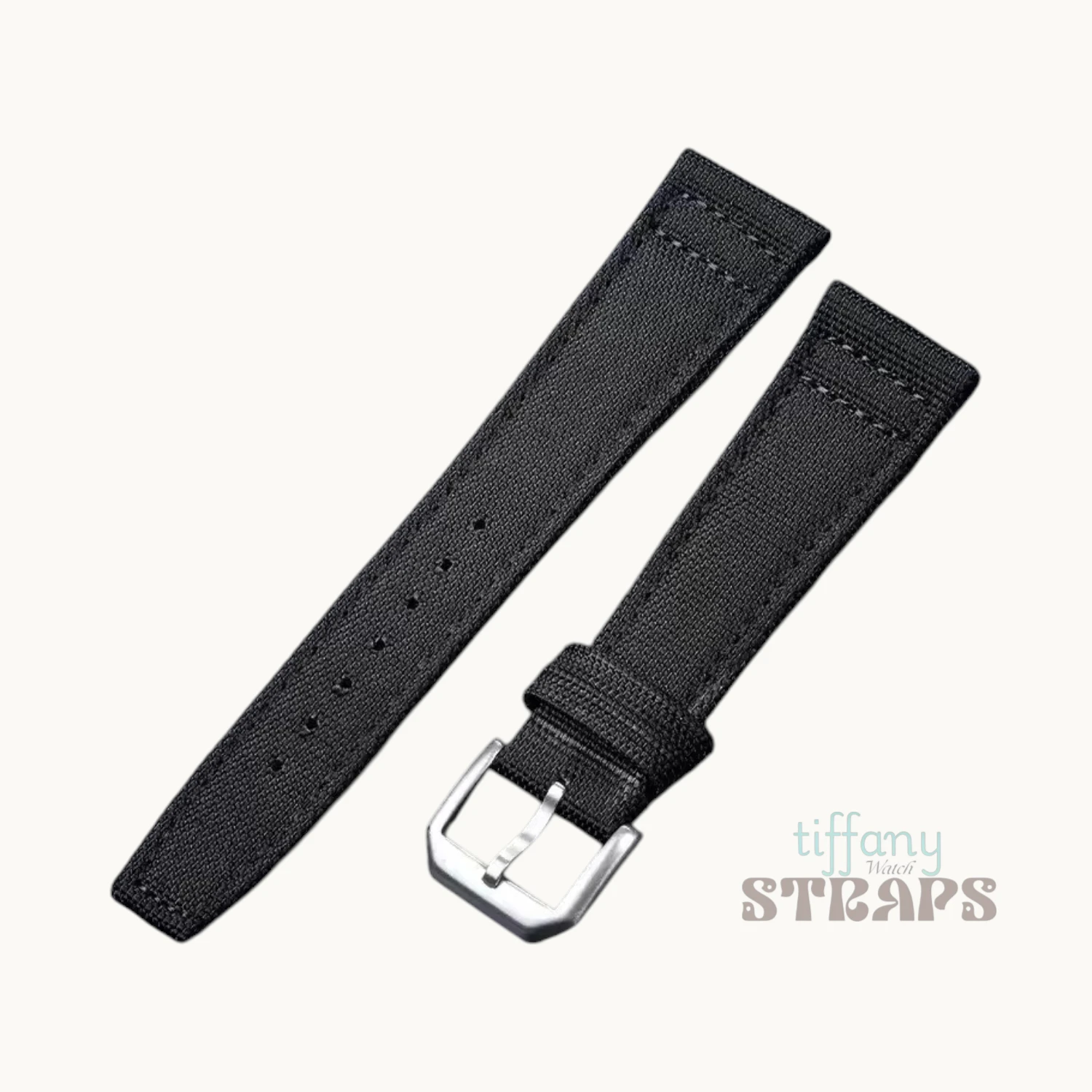 IWC Canvas Strap Black