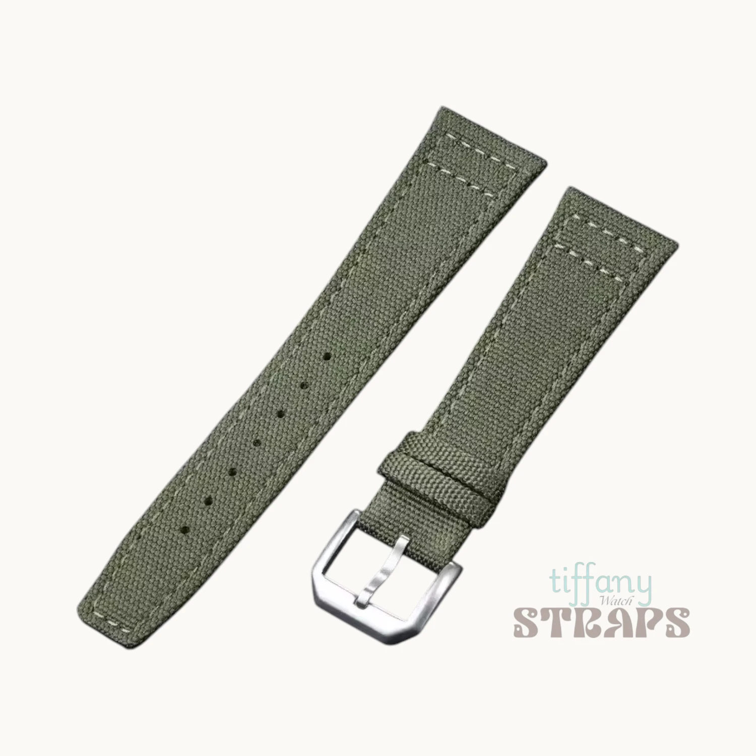 IWC Canvas Strap Green