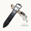 PRX Leather strap with Butterfly Clasp by Tiffany Watch Straps